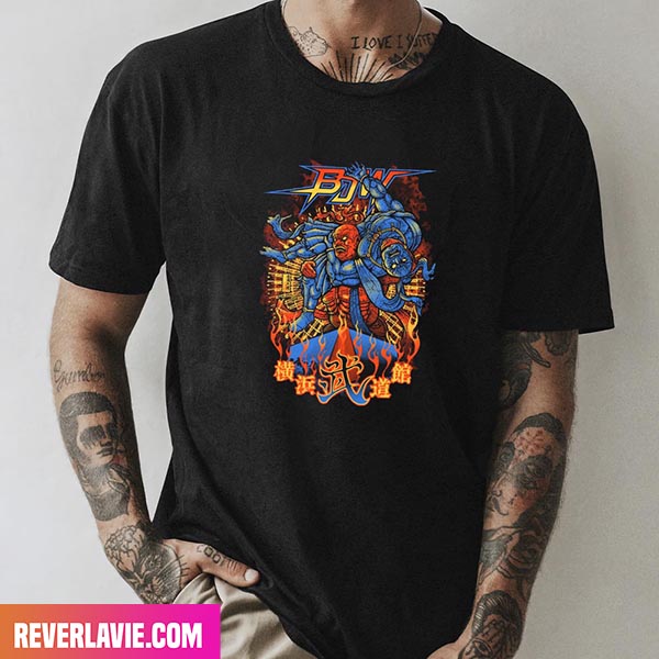 Big Japan Pro Wrestling Yokohama Budokan Style T-Shirt Big Japan Pro Wrestling Yokohama Budokan Style T-Shirt