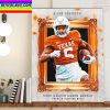 Bijan Robinson Walter Camp All America First Team Home Decor Poster Canvas