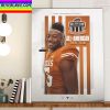 Bijan Robinson Winner 2022 Doak Walker Award Home Decor Poster Canvas