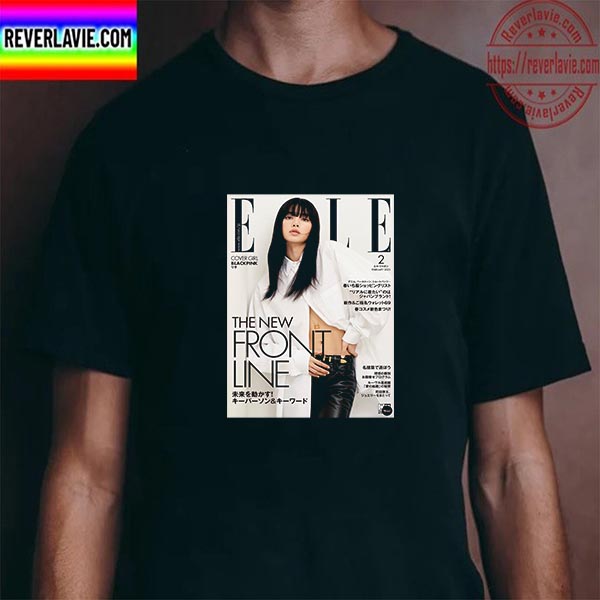 Blackpink's Lisa On Covers Elle Japan February 2023 Issue Unisex T-Shirt Blackpink's Lisa On Covers Elle Japan February 2023 Issue Unisex T-Shirt