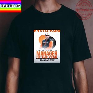 Brandon Hyde 2022 MLB Manager Of The Year By Baseball America Unisex T-Shirt