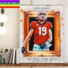 Brock Bowers Is John Mackey Award Winner With Georgia Football Home Decor Poster Canvas