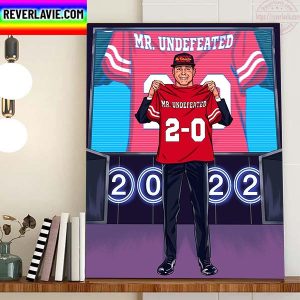 Brock Purdy Leads San Francisco 49ers Champs NFC West Division Champions Home Decor Poster Canvas