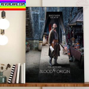 Brother Death In The Witcher Blood Origin Official Poster Home Decor Poster Canvas