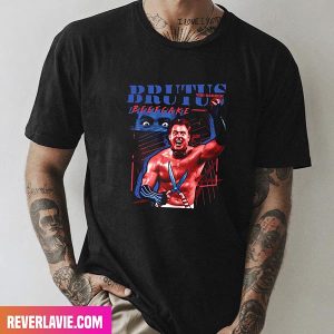 Brutus The Barber Beefcake Cut Up Style T-Shirt