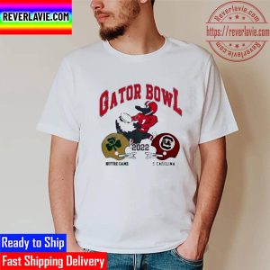 Bull Ward Gator Bowl 2022 Notre Dame Carolina Unisex T-Shirt
