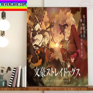 Bungo Stray Dogs Season 4 On Crunchyroll Home Decor Poster Canvas