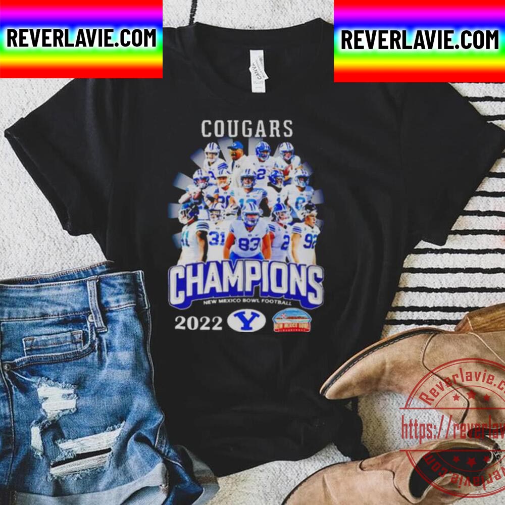 Byu Cougars Champions New Mexico Bowl Football 2022 Unisex T-Shirt Byu Cougars Champions New Mexico Bowl Football 2022 Unisex T-Shirt