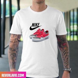 CLOT x Nike Air Max 1 KOD Solar Red Style T-Shirt