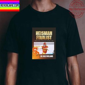 Caleb Williams 2022 Heisman Trophy Finalists QB USC Trojans Unisex T-Shirt