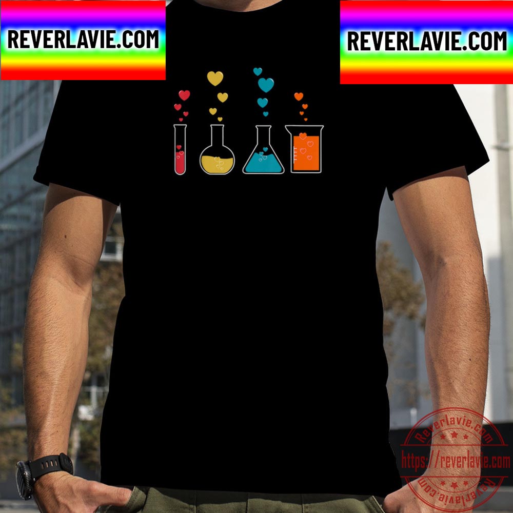 Chemistry Hearts Science Valentines Day Unisex T-Shirt Chemistry Hearts Science Valentines Day Unisex T-Shirt