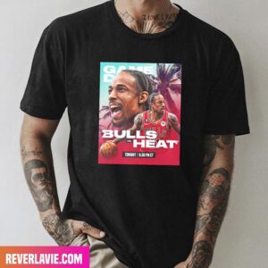 Chicago Bulls Game Day In South Beach Bulls vs Heat Fashion T-Shirt