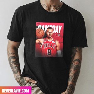 Chicago Bulls In Atlanta Where The Players Play NBA Poster Style T-Shirt