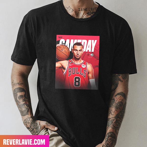 Chicago Bulls In Atlanta Where The Players Play NBA Poster Style T-Shirt Chicago Bulls In Atlanta Where The Players Play NBA Poster Style T-Shirt