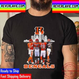 Cincinnati Bengals City Who Dey Chase Mixon Signatures 2023 Unisex T-Shirt