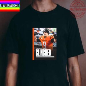 Cincinnati Bengals Clinched 2022 NFL Playoffs Unisex T-Shirt