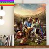 Cristian Romero And Argentina Are 2022 FIFA World Cup Champions Home Decor Poster Canvas