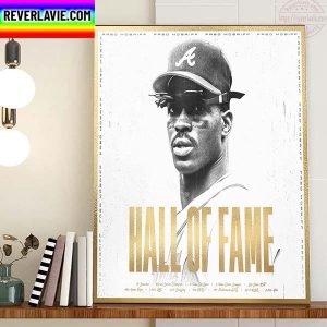 Crime Dog To Cooperstown Fred McGriff Elected To Hall Of Fame Home Decor Poster Canvas