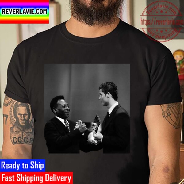 Cristiano Ronaldo Respect And RIP Pele Brazil Legend Unisex T-Shirt