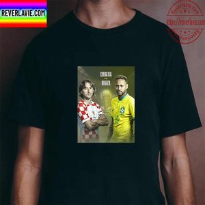 Croatia Vs Brazil Quarterfinal FIFA World Cup Qatar 2022 Unisex T-Shirt