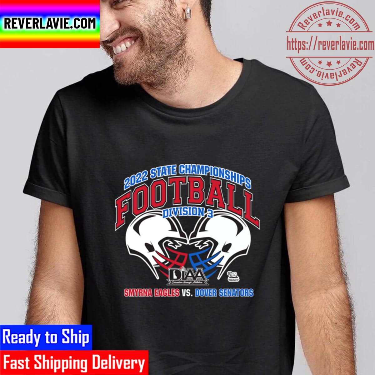 DIAA 2022 State Championships Football Division 3 Unisex T-Shirt DIAA 2022 State Championships Football Division 3 Unisex T-Shirt