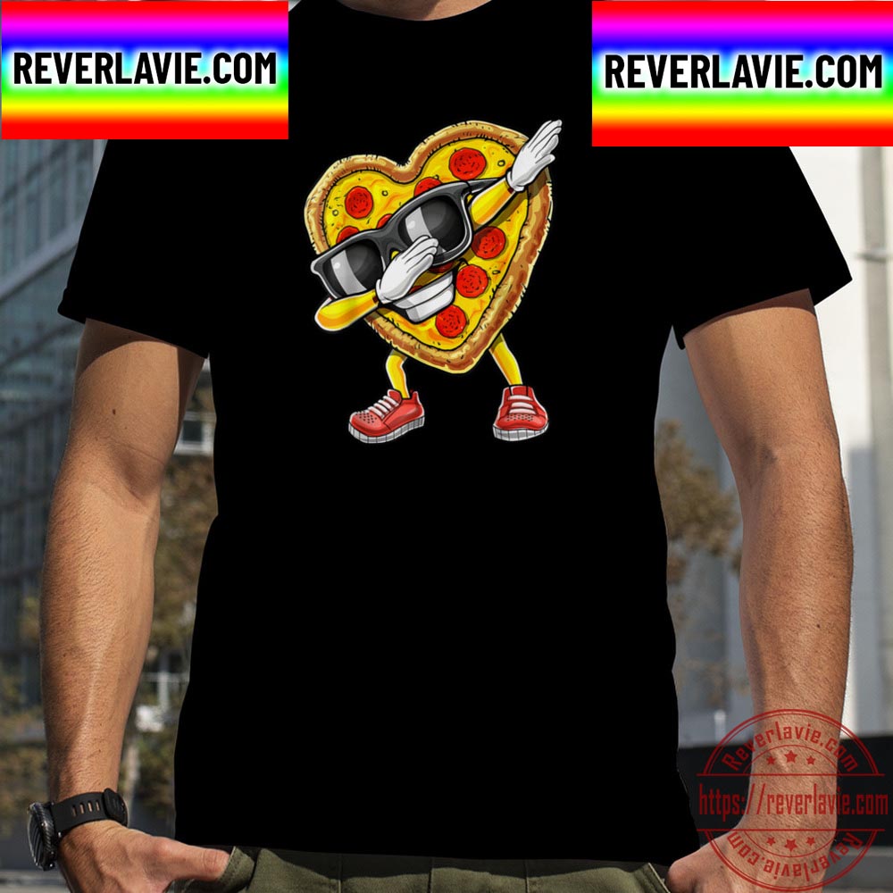Dabbing Pizza Valentines Day For Pizza Heart Lover Unisex T-Shirt Dabbing Pizza Valentines Day For Pizza Heart Lover Unisex T-Shirt