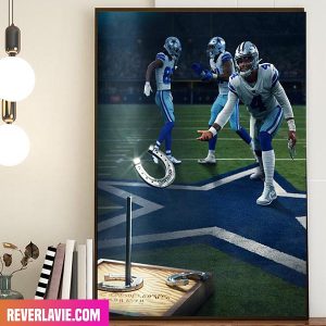 Dallas Cowboys Defeat Indianapolis Colts It Was All Cowboys On Sunday Night Poster