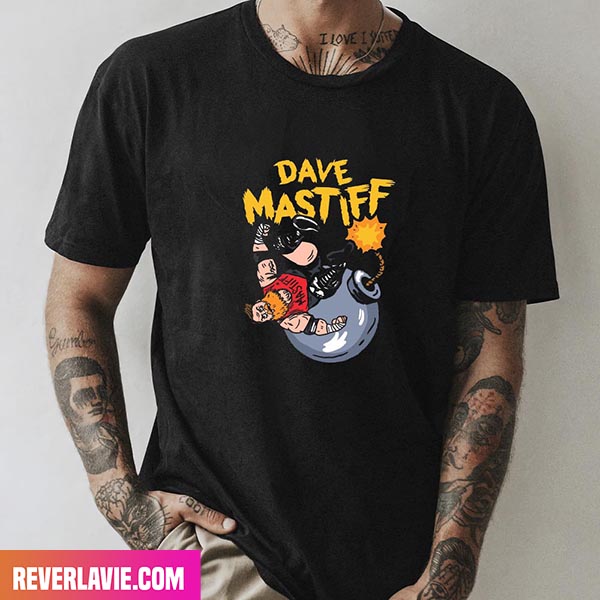 Dave Mastiff - Cannonball Style T-Shirt Dave Mastiff - Cannonball Style T-Shirt