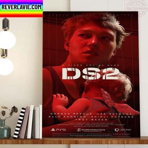 Death Stranding 2 Official Poster Home Decor Poster Canvas