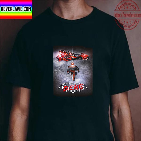 Deko Batcycle In Gotham Knights Unisex T-Shirt Deko Batcycle In Gotham Knights Unisex T-Shirt