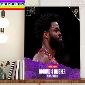 Derrick Walton Jr Hard Yakka Nothing Tougher MVP Award Home Decor Poster Canvas