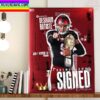 DJ Uiagalelei Committed Oregon State Football Home Decor Poster Canvas