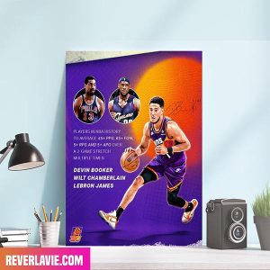 Devin Booker Phoenix Suns Legendary Company We Are The Valley Poster