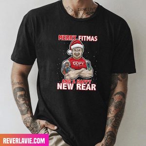 Diamond Dallas Page Merry Fitmas And A Happy New Rear Style T-Shirt