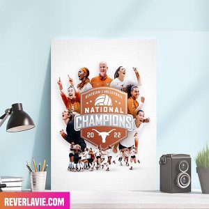 Division I Volleyball National Champions 2022 Texas Volley Ball Home Decorations Canvas-Poster