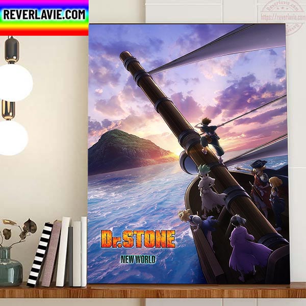 Dr Stone New World TV Anime New Key Visual Home Decor Poster Canvas Dr Stone New World TV Anime New Key Visual Home Decor Poster Canvas