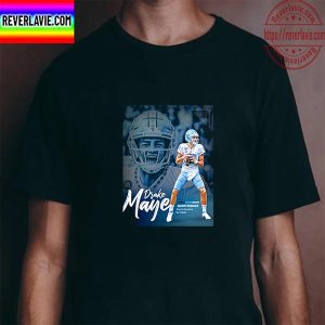 Drake Maye Quarterback North Carolina Tar Heels Unisex T-Shirt