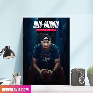 Dude Perfect x Buffalo Bills vs New England Patriots See You All There Poster