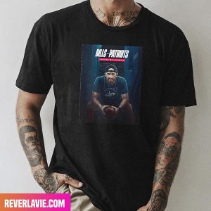 Dude Perfect x Buffalo Bills vs New England Patriots See You All There Style T-Shirt