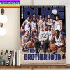 Duke The Brotherhood Blue Devils Best Teams On Cover Slam Home Decor Poster Canvas