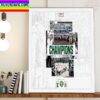 Eastern Michigan Football MAC West Division Champs Home Decor Poster Canvas