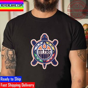 Edmonton Oilers Turtle Island Logo Unisex T-Shirt