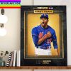 Emmanuel Clase 2022 All MLB First Team Cleveland Guardians Home Decor Poster Canvas