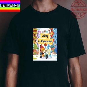 Elemental Of Disney And Pixar A City For Everyone Unisex T-Shirt
