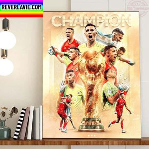 Emi Martinez And Argentina Are 2022 FIFA World Cup Champions Home Decor Poster Canvas