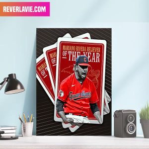 Emmanuel Clase Is The 2022 Mariano Rivera AL Reliever Of The Year Decor Poster