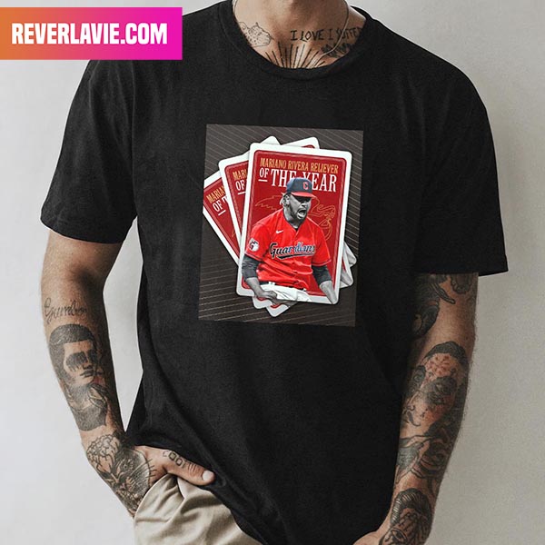 Emmanuel Clase Is The 2022 Mariano Rivera AL Reliever Of The Year Style T-Shirt Emmanuel Clase Is The 2022 Mariano Rivera AL Reliever Of The Year Style T-Shirt