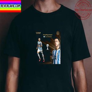 Enzo Fernandez Wins Young Player Award FIFA World Cup Qatar 2022 Unisex T-Shirt
