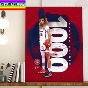 Esmery Martinez 1K Career Points With Arizona Basketball Home Decor Poster Canvas