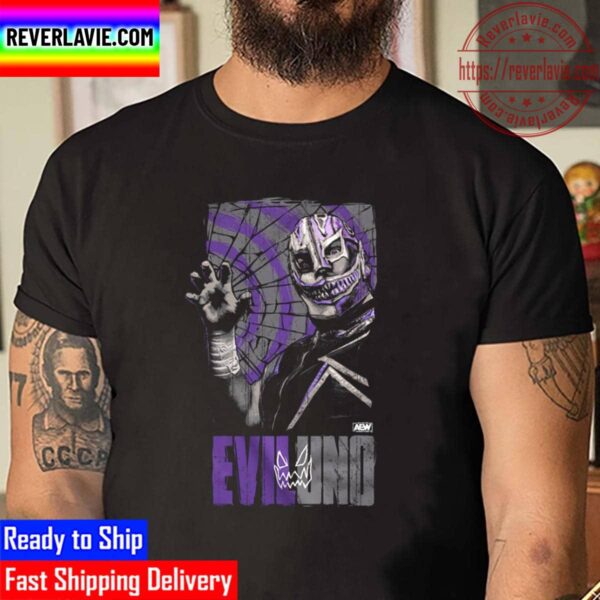 Evil Uno Smile AEW All Elite Wrestling Unisex T-Shirt